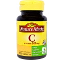 Nature Made, Vitamin C, 500 mg, 100 Caplets