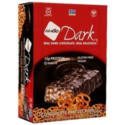 Nugo Nutrition, NuGo Dark батончик Шоколад крендель 12 батончиков