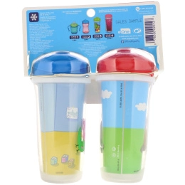 Playtex Baby, Sipsters, свинка Пеппа, от 12 месяцев, 2 чашки, по 9 унц. (266 мл) каждая