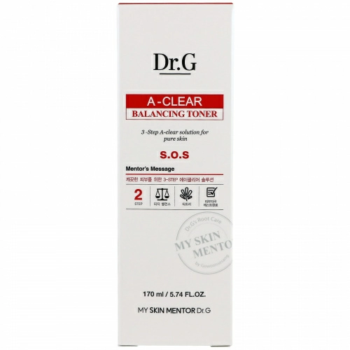 Dr. G, A-Clear, тоник для баланса кожи, 5,74 ж. унц. (170 мл)