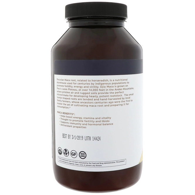 Ojio, Органический порошок мака, 8.8 унц. (250 г)