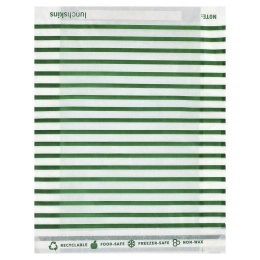 Lunchskins, бумажные пакеты для сэндвичей, размер XL, с полоской для закрывания, 50 шт.