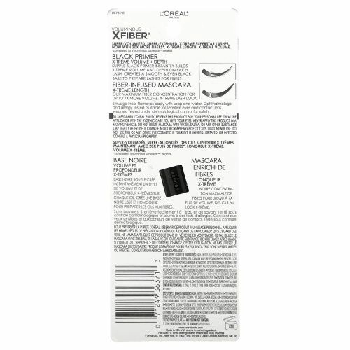 L'Oreal, Тушь для ресниц Voluminous X Fiber, оттенок 213 угольно-черный, 13 мл