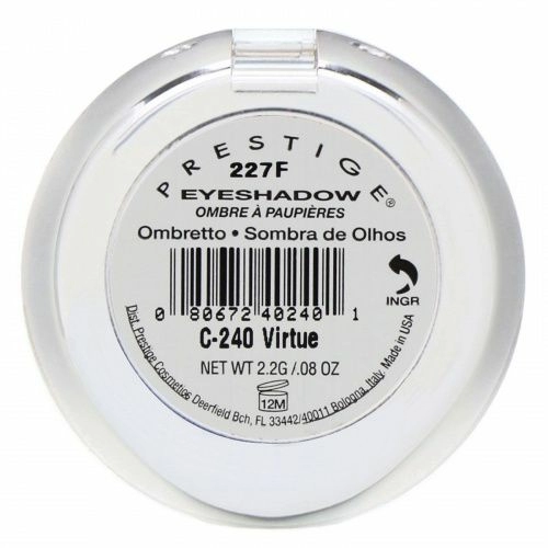 Prestige Cosmetics, Одиночные тени для век, Достоинство, ,08 унции (2,2 г)