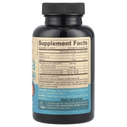 Deva, Веганские омега-3, DHA-EPA (ДГК и ЭПК), 90 веганских капсул