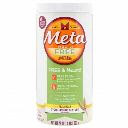 Metamucil, Добавка с клетчаткой Free Daily, 29 унц. (822 г)