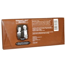 Newman's Own Organics, Плитка черного шоколада, 3,25 унции (92 г)