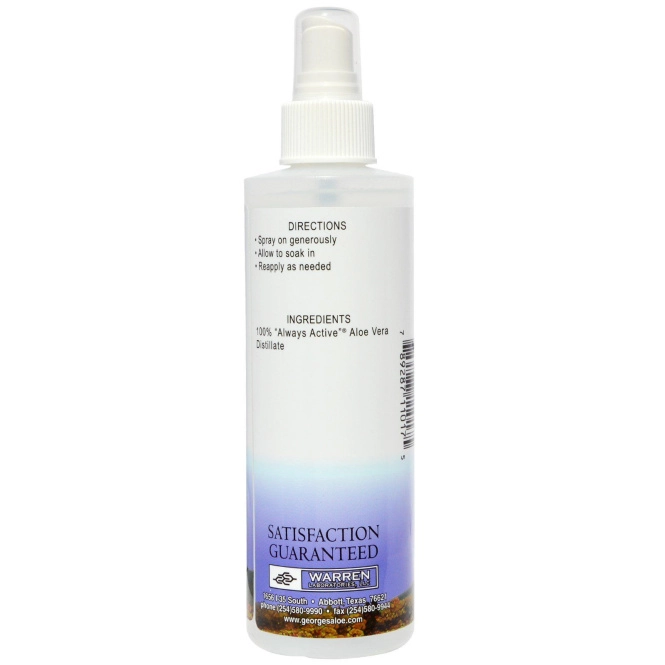 George's Aloe Vera, Спрей с алоэ, 8 жидких унций (236 мл)