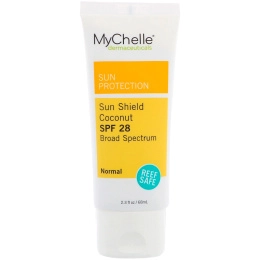 MyChelle Dermaceuticals, Sun Shield Coconut, SPF 28, Normal, 2.3 fl oz (68 ml)