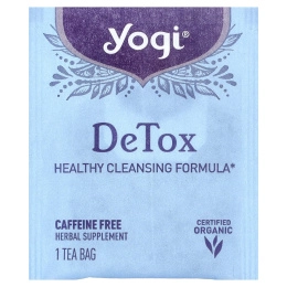 Yogi Tea, Detox, без кофеина, 16 чайных пакетиков, 29 г (1,02 унции)
