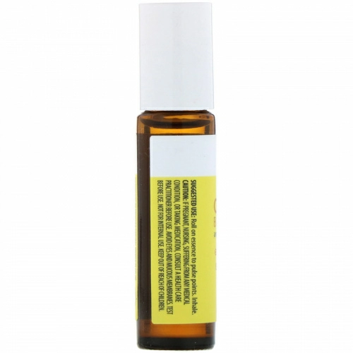 Aura Cacia, Органическая роликовая ароматерапия для балансировки чакр, сила для солнечного сплетения, 9,2 мл (0,31 жидкой унции)