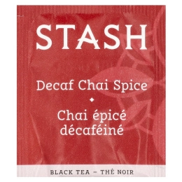 Stash Tea, Black Tea, чай без кофеина со специями, 18 чайных пакетиков, 33 г (1,1 унции)