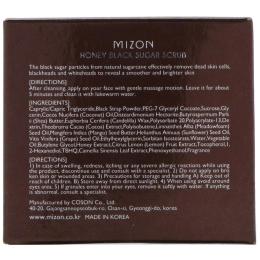 Mizon, Медовый черный сахарный скраб, 3,17 унции (90 г)