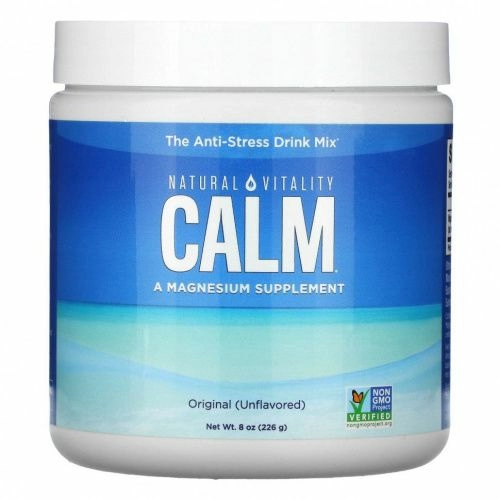 Natural Vitality, CALM, антистрессовая смесь для напитков, 226 г (8 унций)