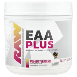 Raw Nutrition, Essentials, EAA Plus, малиновый лимонад, 396 г (13,97 унции)