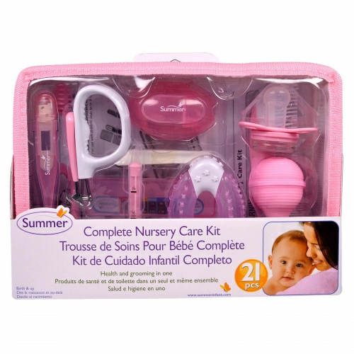 Summer Infant, Полный набор для ухода за младенцем, 21 предмет