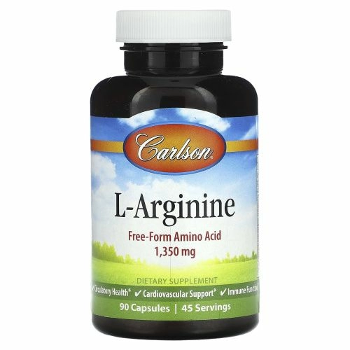 Carlson Labs, L-аргинин, 675 мг, 90 капсул