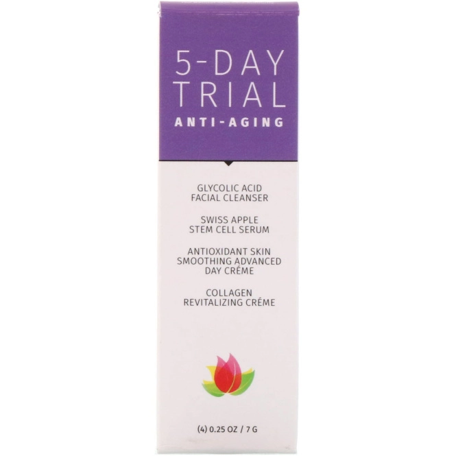 Reviva Labs, 5-Day Trial Kit, Anti-Aging, 4 Piece Kit, 0.25 oz (7 g) Each