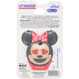 Lip Smacker, Disney Emoji, Minnie, бальзам для губ, клубничный, 7,4 г (0,26 унции)