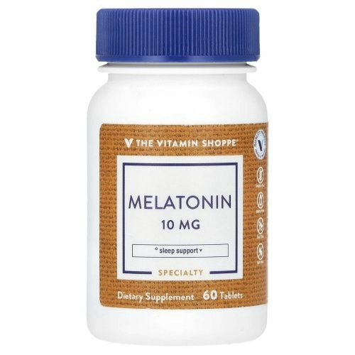 The Vitamin Shoppe, мелатонин, 10 мг, 60 таблеток