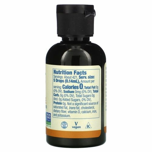 Now Foods, Жидкий подсластитель Better Stevia со вкусом английского ириса, 2 жидкие унции (60 мл)