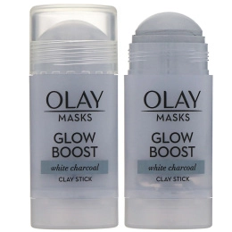 Olay, Masks, Glow Boost, глиняная маска-стик с белым углем, 48 г (1,7 унции)