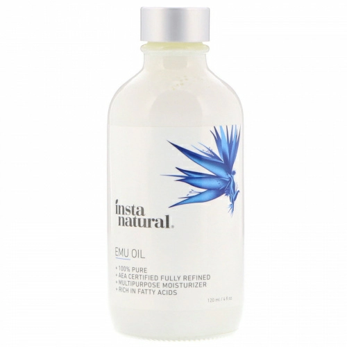 InstaNatural, Emu Oil, Body Care, Moisturizers,  4 fl oz (120 ml)