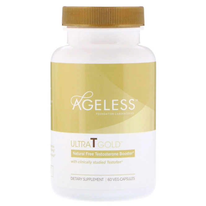 Ageless Foundation Laboratories, UltraT Gold, 60 Veg Capsules