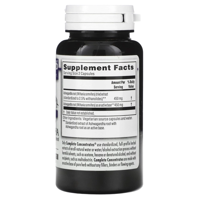 Kroeger Herb Co, ашваганда, 60 вегетарианских капсул