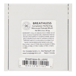 Honeybee Gardens, Румяна из отжатой маракуи, улучшающие кожу лица, Бездыханный, 0,3 унции (8,5 г)