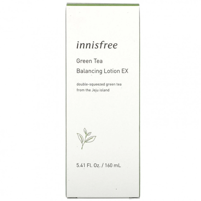 Innisfree, Балансирующий лосьон с экстрактом зеленого чая, 160 мл