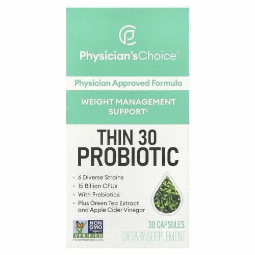 Physician's Choice, Тонкий 30 пробиотиков, 15 млрд КОЕ, 30 капсул
