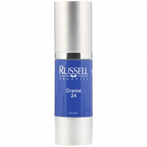 Russell Organics, Крем 24, 1 унция (30 мл)