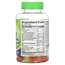 21st Century, VitaJoy, мультивитамины для взрослых, с фруктовым вкусом, 120 жевательных таблеток