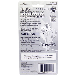 Baby Banana, Зубная щетка для прорезывания зубов для малышей, 1 прорезыватель