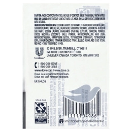 Dove, отшелушивающее мыло для глубокого отшелушивания с угольной пудрой и глицерином, 4 шт. по 106 г (3,75 унции)