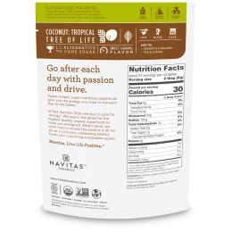 Navitas Organics, Органический кокосовый пальмовый сахар, 454 г (16 унций)