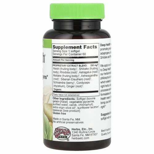 Herbs Etc., Deep Health®, 60 мягких таблеток