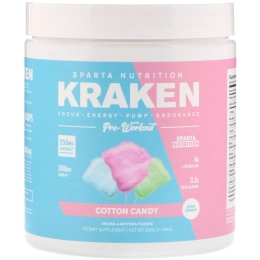 Sparta Nutrition, Kraken Pre-Workout, Cotton Candy, 11.29 oz (320 g)