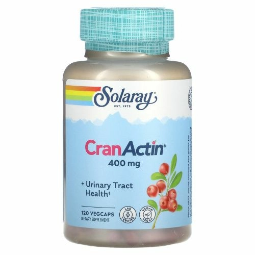 Solaray, CranActin, экстракт клюквы, AF, 120 вегетарианских капсул