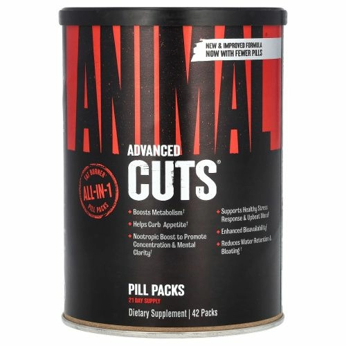 Animal, Добавка для тренировки, жиросжигатель, 42 пачки