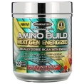 Muscletech, Amino Build Next Gen, аминокислоты нового поколения для повышения энергии, фруктовый пунш, 284 г (10,03 унции)