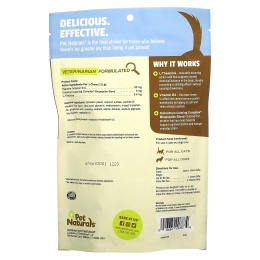 Pet Naturals of Vermont, Успокоительное, Для собак и кошек , 160 жевательных таблеток