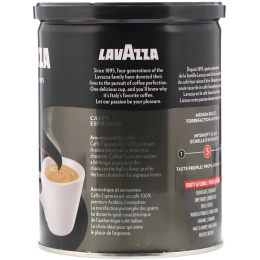 LavAzza Premium Coffees, Молотый кофе, Средней обжарки, Эспрессо, 8 унц. (226,8 г)