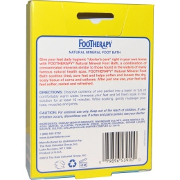 Queen Helene, FooTherapy, Натуральная минеральная смесь для ножных ванн, 3 упаковки, 1 унция (28 г) шт.