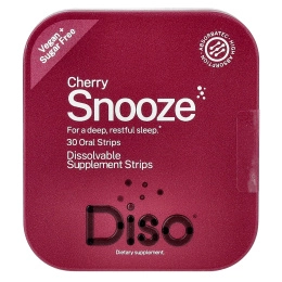 Diso, Snooze, вишня, 30 полосок для полости рта