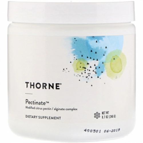 Thorne Research, Пектинат, 246 г