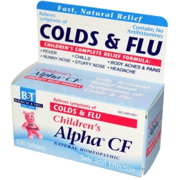 Boericke & Tafel, Alpha CF для детей, 100 таблеток