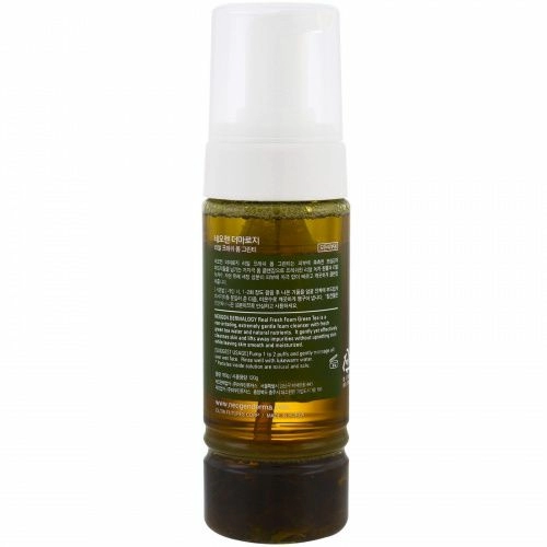 Neogen, Real Fresh, освежающая пенка, зеленый чай, 160 г (5,6 унции)
