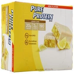 Worldwide Sports, Батончик с чистым протеином Лимонный торт 6 батончиков